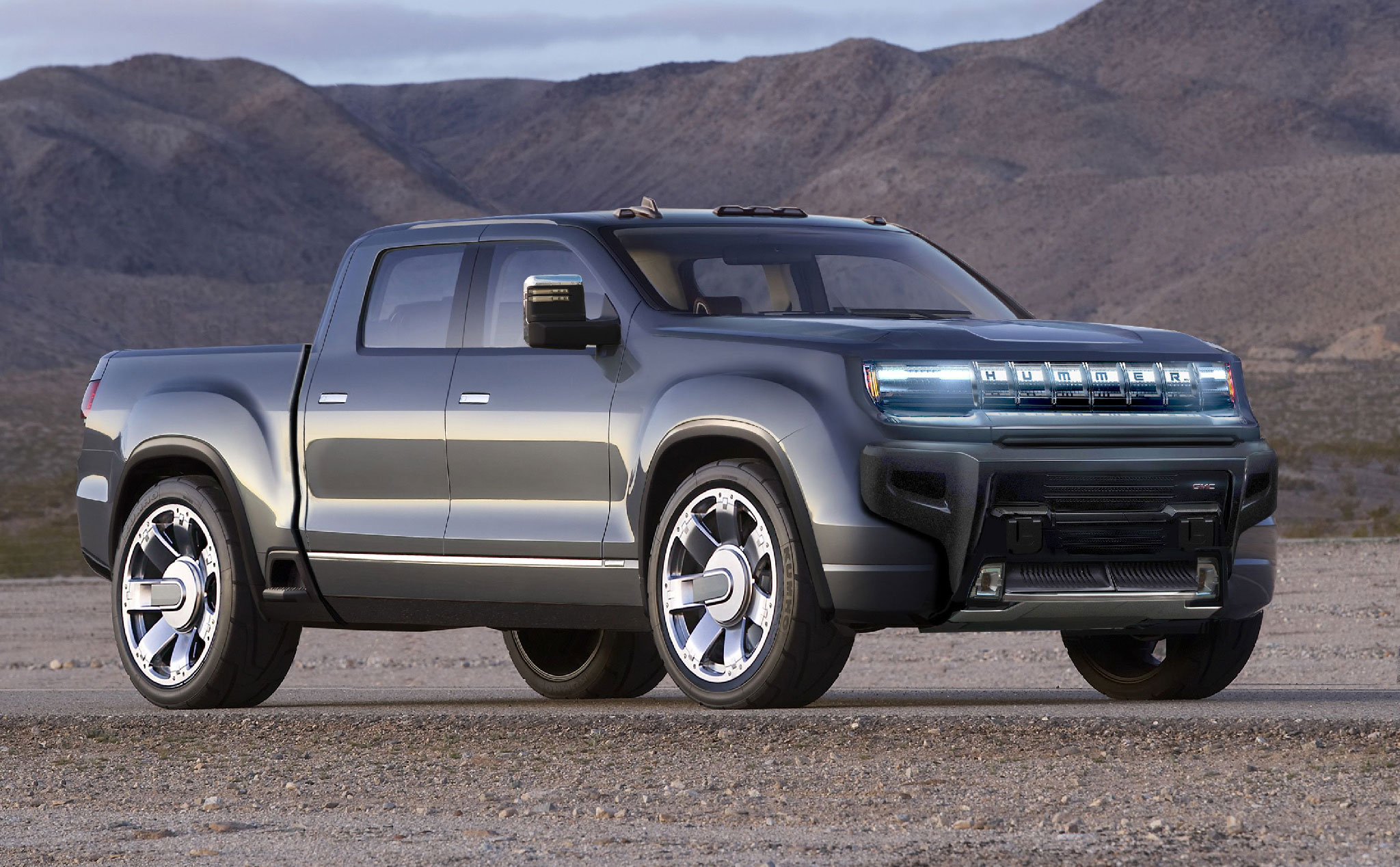 Hummer EV - Xe bán tải điện huyền thoại hồi sinh: Ra mắt 20/10, có chế độ "đi ngang như cua" siêu độc ⚡