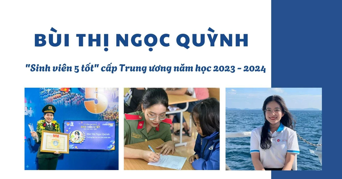 Từ thủ khoa toàn quốc khối D01 đến 'Sinh viên 5 tốt' TW: Hành trình cháy hết mình của 'bông hồng' An ninh nhân dân