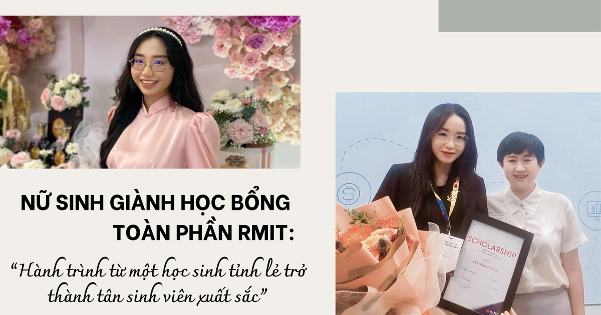 Nữ sinh giành học bổng toàn phần RMIT: Từ học sinh tỉnh lẻ đến tân sinh viên xuất sắc đầy cảm hứng
