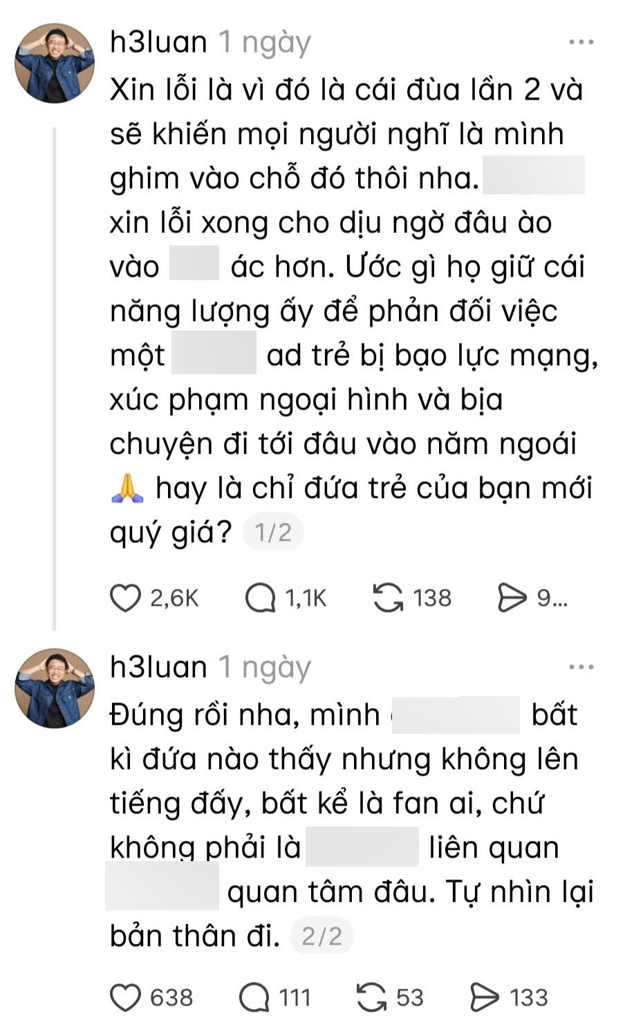 BLV Hoàng Luân "bẻ lái" cực gắt, quyết "ăn thua đủ" với fan Gumayusi sau màn lỡ lời gây tranh cãi