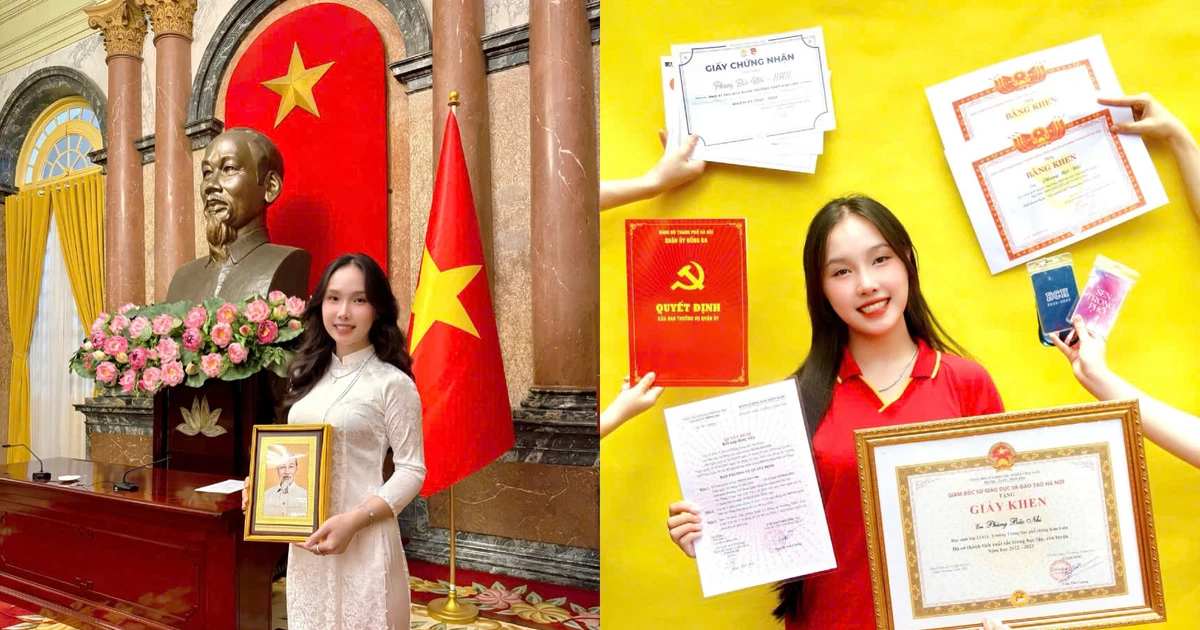 Phùng Bảo Nhi - Nữ sinh 2006 sở hữu cả tài lẫn tâm, cực phẩm Gen Z Thủ đô