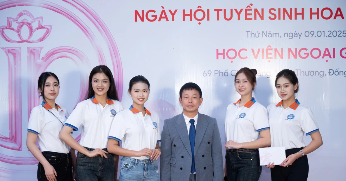 Dàn nữ sinh Đại học Thương mại chiếm spotlight tại sự kiện đầu tiên của Hoa hậu Việt Nam 2024