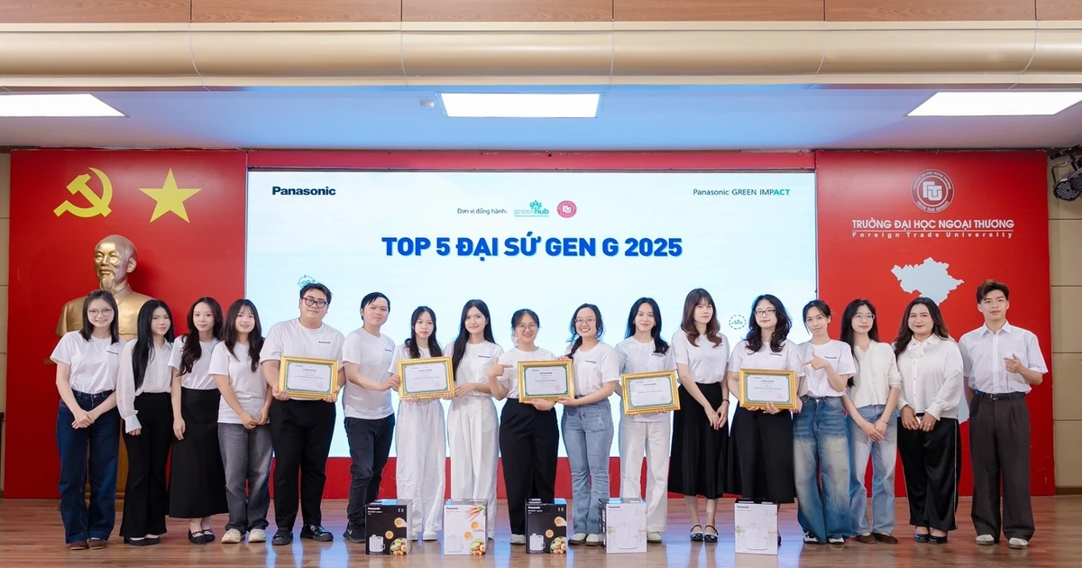 Gen Z đang "làm nên chuyện" với sáng kiến xanh cực xịn tại Đại sứ Gen G 2025 ✨