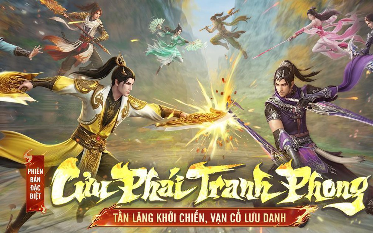 Thiên Long Bát Bộ VNG "Cửu Phái Tranh Phong" - Update bự nhất lịch sử, meta PK lật ngược hoàn toàn