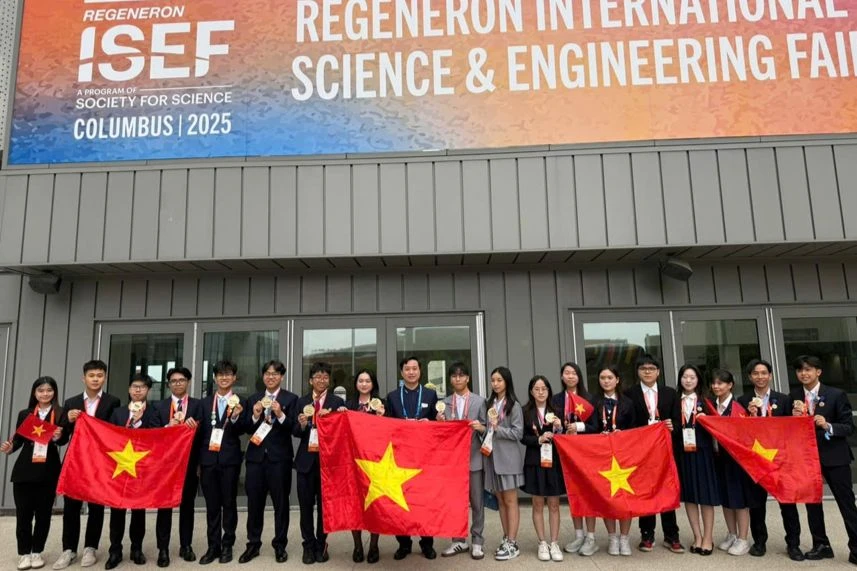 Gen Z Việt càn quét ISEF 2025, thành tích khủng chưa từng có trong lịch sử!