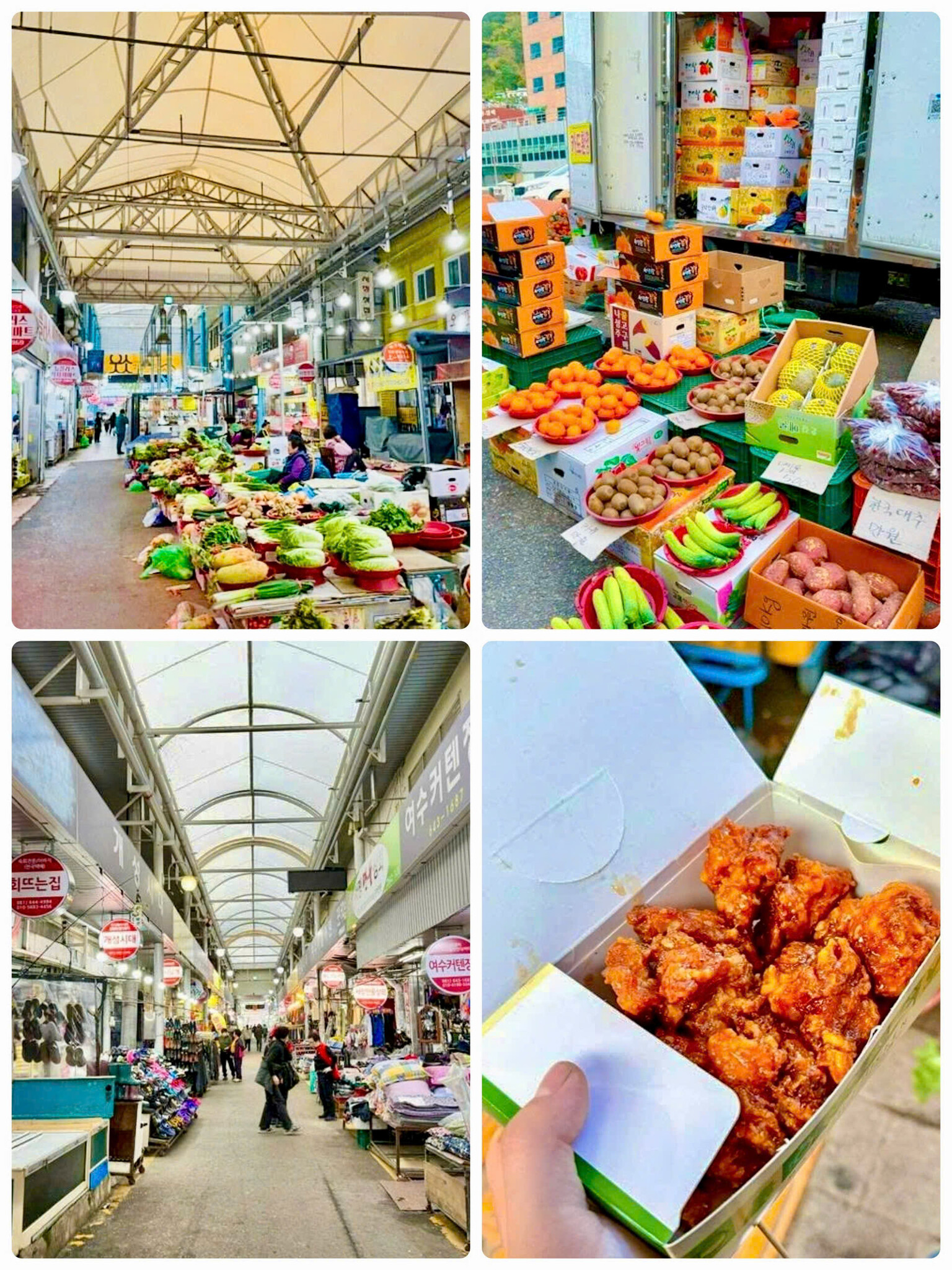 Check-in chợ Seoshijang ở Yeosu - Thiên đường ăn vặt không thể bỏ lỡ
