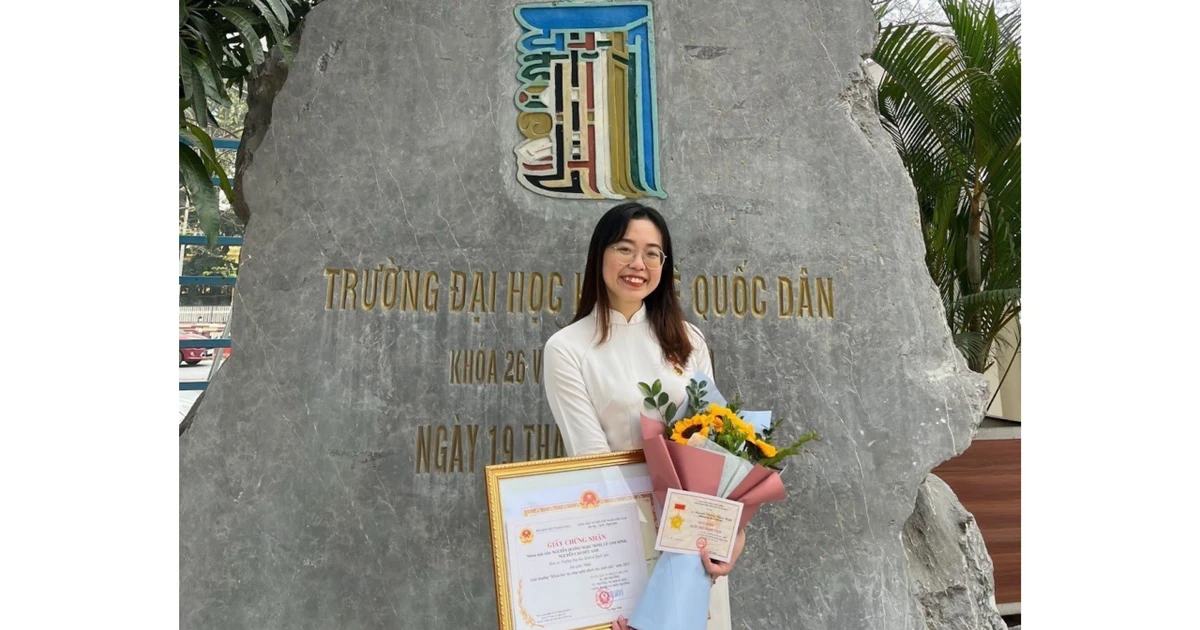 Nữ sinh 22 tuổi và hành trình "cày cuốc" giành giải NCKH cấp Bộ đỉnh cao