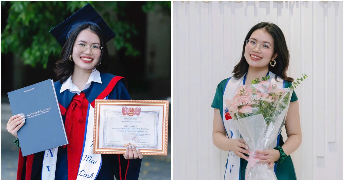 Nữ thủ khoa Học viện Ngoại giao "all-in" song bằng: Sống hết mình để khỏi hối tiếc!