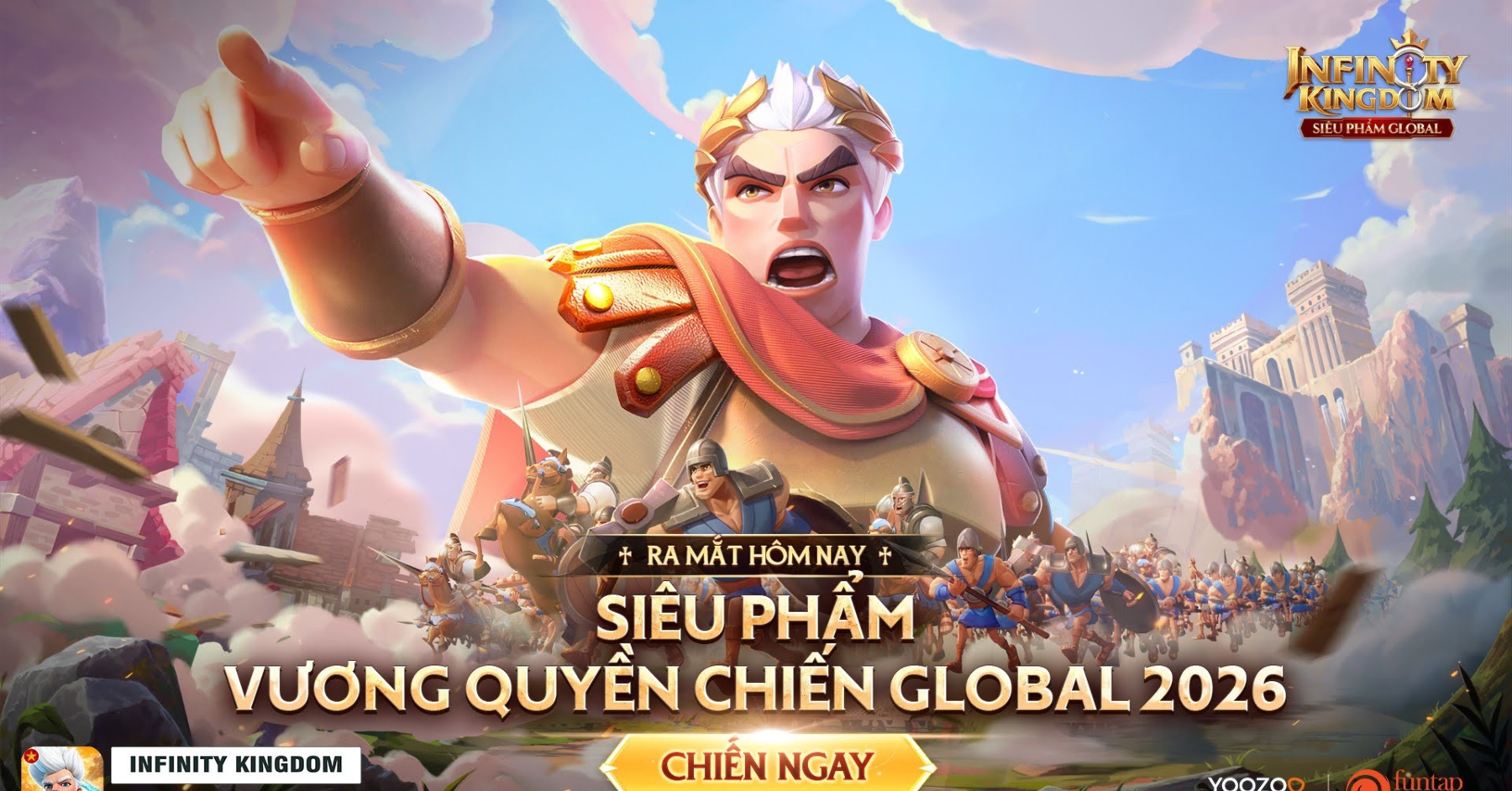 Infinity Kingdom - "Gà chiến" mới của làng game chiến thuật Việt đã sẵn sàng gây bão