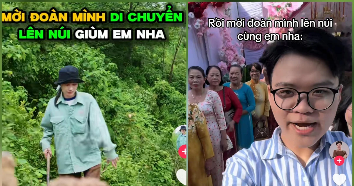 Mời đoàn mình di chuyển lên núi giúp em - Câu thần chú "chữa ngượng" đang phủ sóng Gen Z