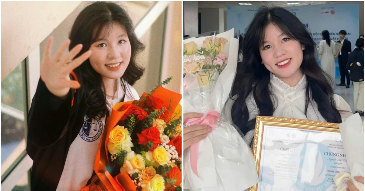 Cô gái sinh năm 2003 "cân tất" mọi thứ: Bí kịp quản lý thời gian của nữ sinh 5 tốt Đại học Luật Hà Nội