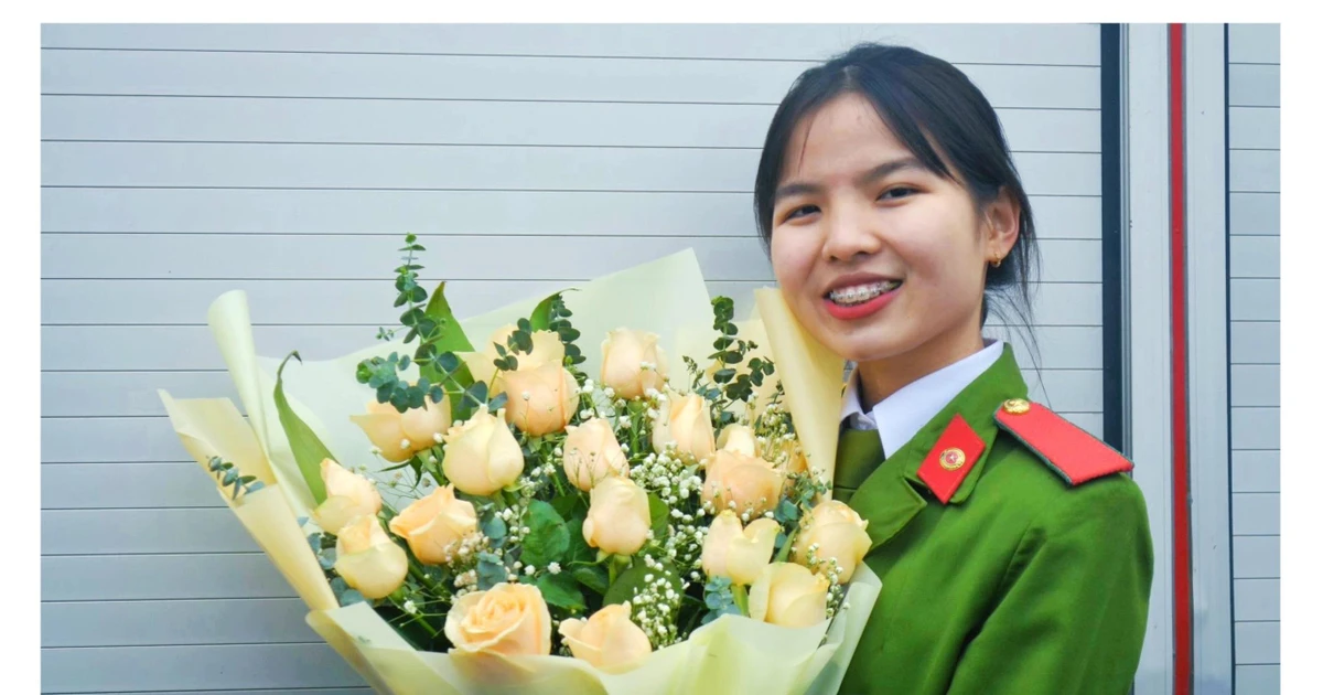 Nữ sinh ĐH Phòng cháy chữa cháy "flex" danh hiệu Sinh viên 5 tốt cấp Trung ương năm 2021 cực xịn