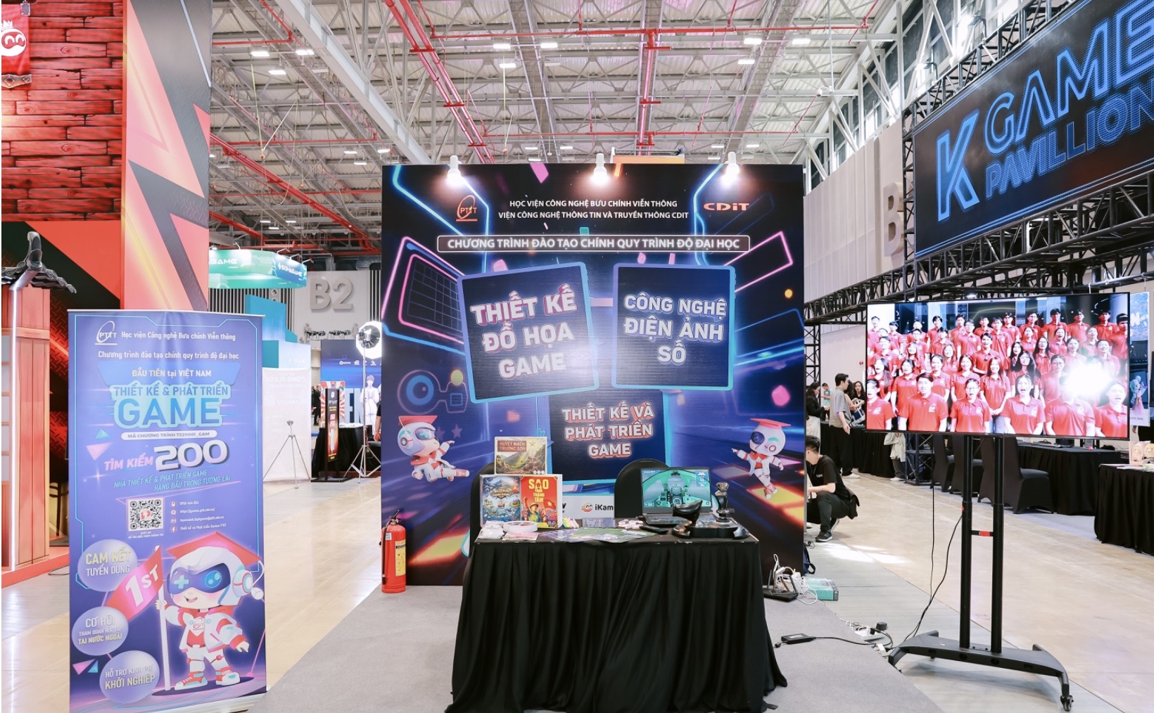 PTIT ra mắt 2 ngành đào tạo game mới tại Vietnam GameVerse 2026 - cơ hội xịn cho gen Z đam mê sáng tạo ✨