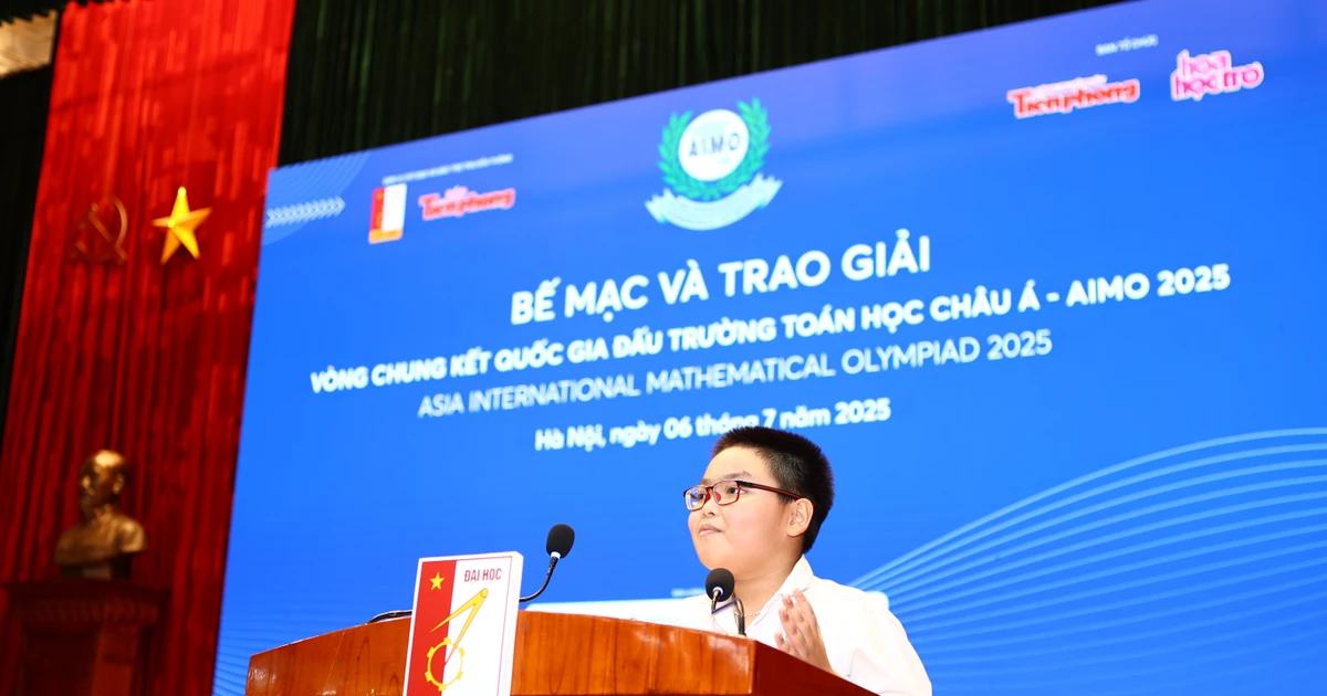 Chung kết Quốc gia AIMO 2025 khép lại đầy cảm hứng, tìm ra đại diện dự thi quốc tế