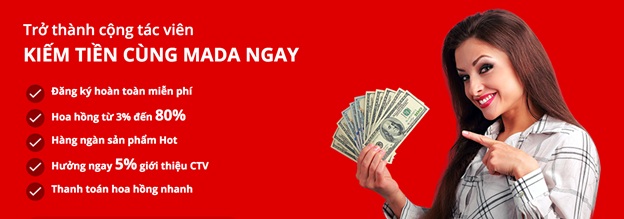 Kiếm tiền online chill chill với ctv.mada.vn - Ez lắm luôn!