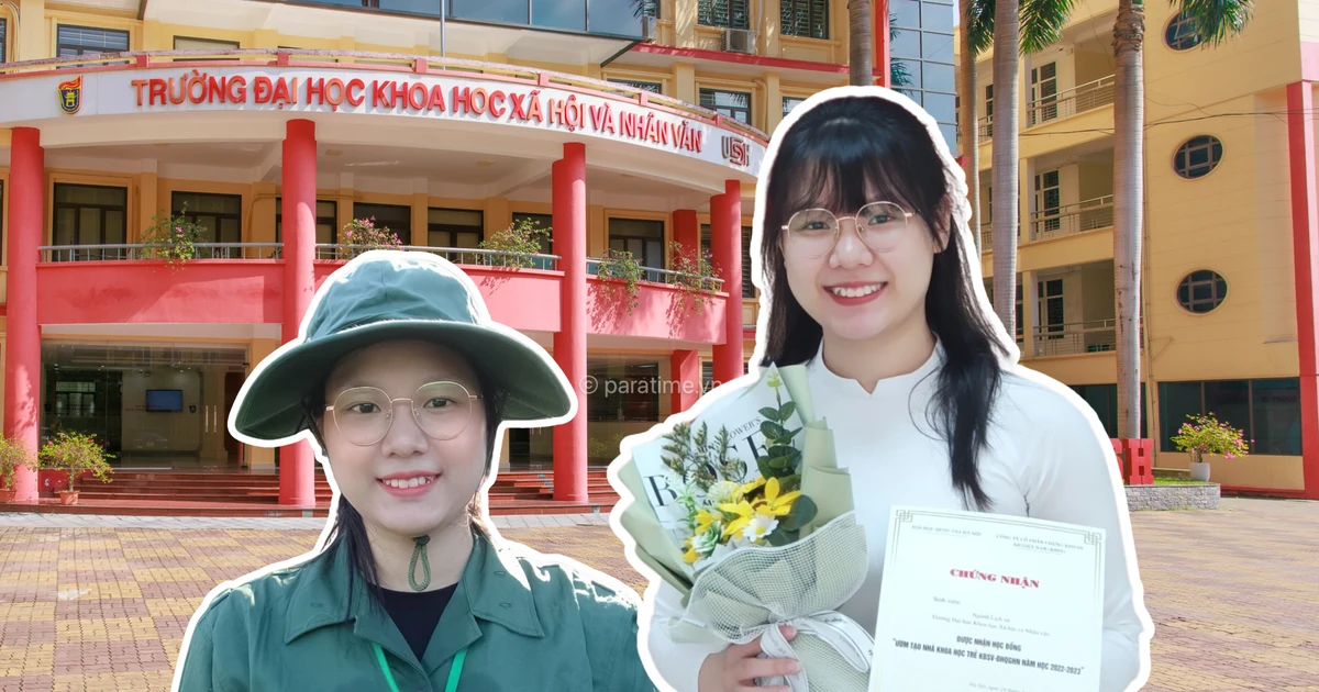 Nữ sinh Huế "xịn sò" với loạt thành tích "khủng" lọt Top 100 thủ lĩnh VNU