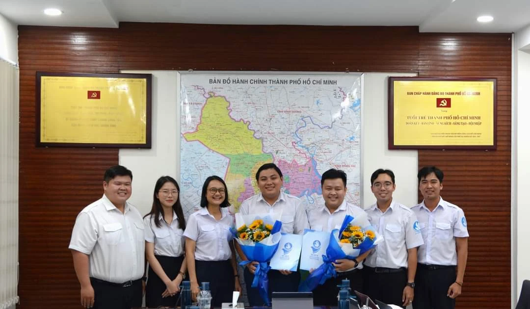 Anh Lê Thanh Bình lên làm Chánh văn phòng Hội Sinh viên TP. HCM rồi nè!