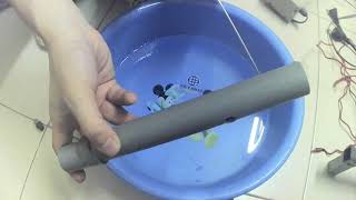 Tự chế máy bơm nước hướng trục mini cực đỉnh - Dân DIY phải xem ngay!