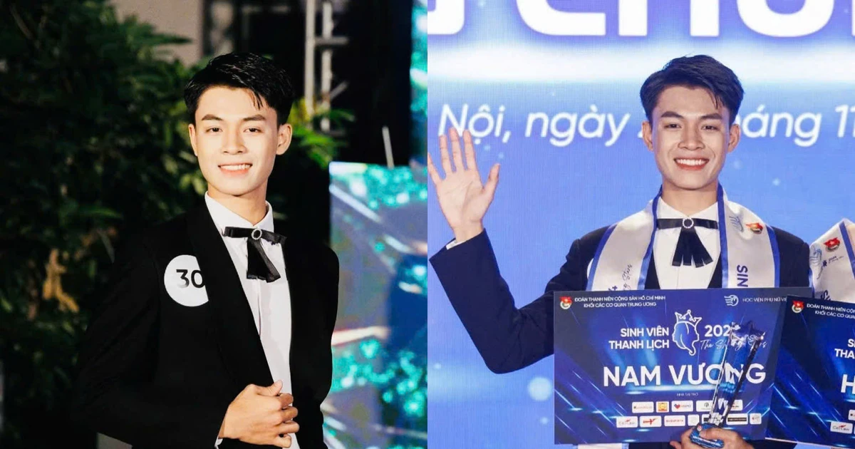 Lâm Quốc Dũng – Chàng Nam vương Sinh viên Thanh lịch 2024 cực phẩm visual lẫn tâm hồn