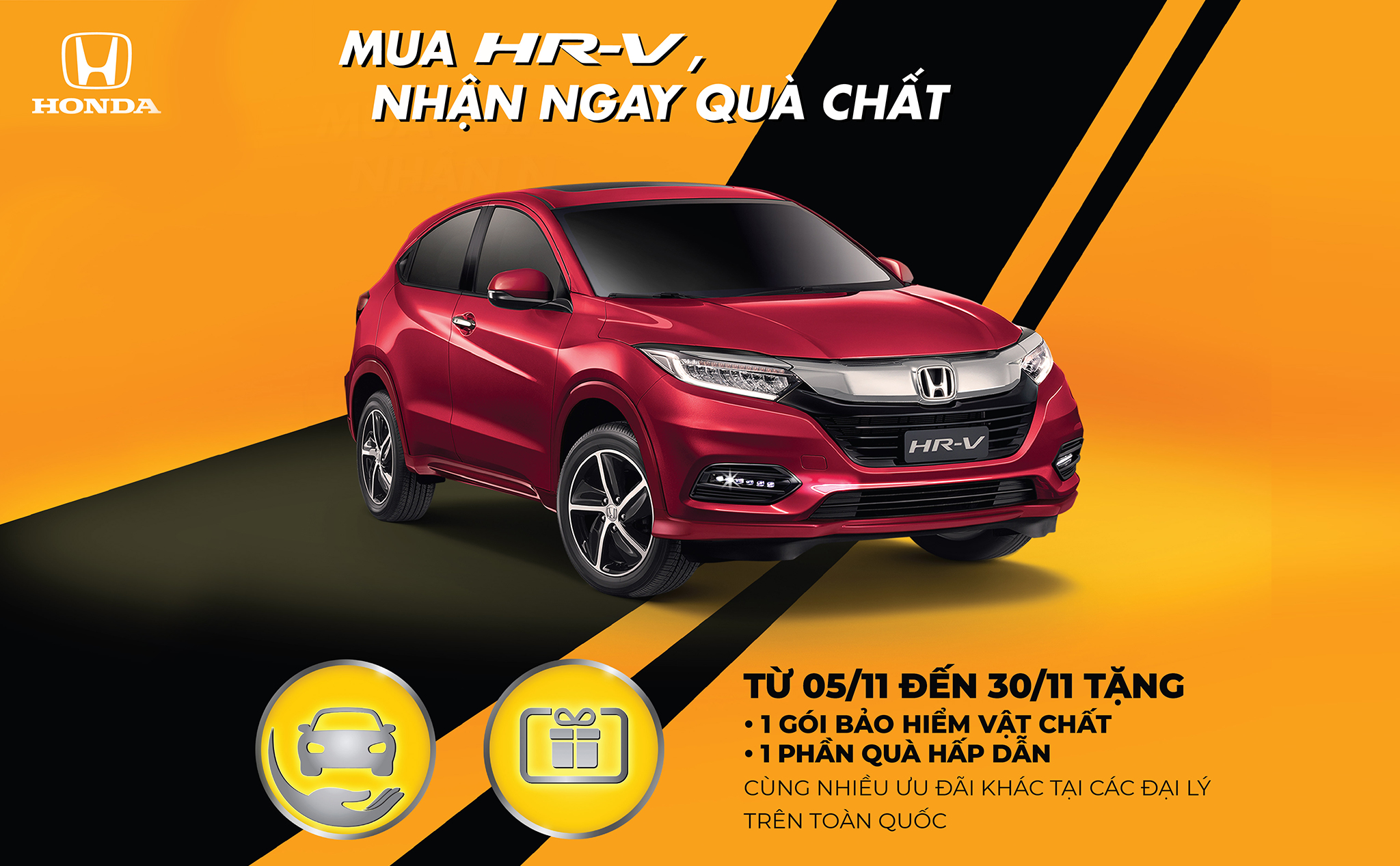 Mua Honda HR-V nhận quà xịn – Deal hời từ Honda Việt Nam ơi là ơi!