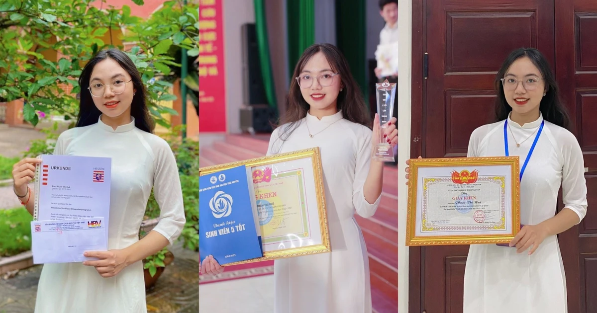 Cô gái vượt khó đỉnh cao: Thành viên Hội đồng Trường giật liền 4 danh hiệu Sinh viên 5 Tốt