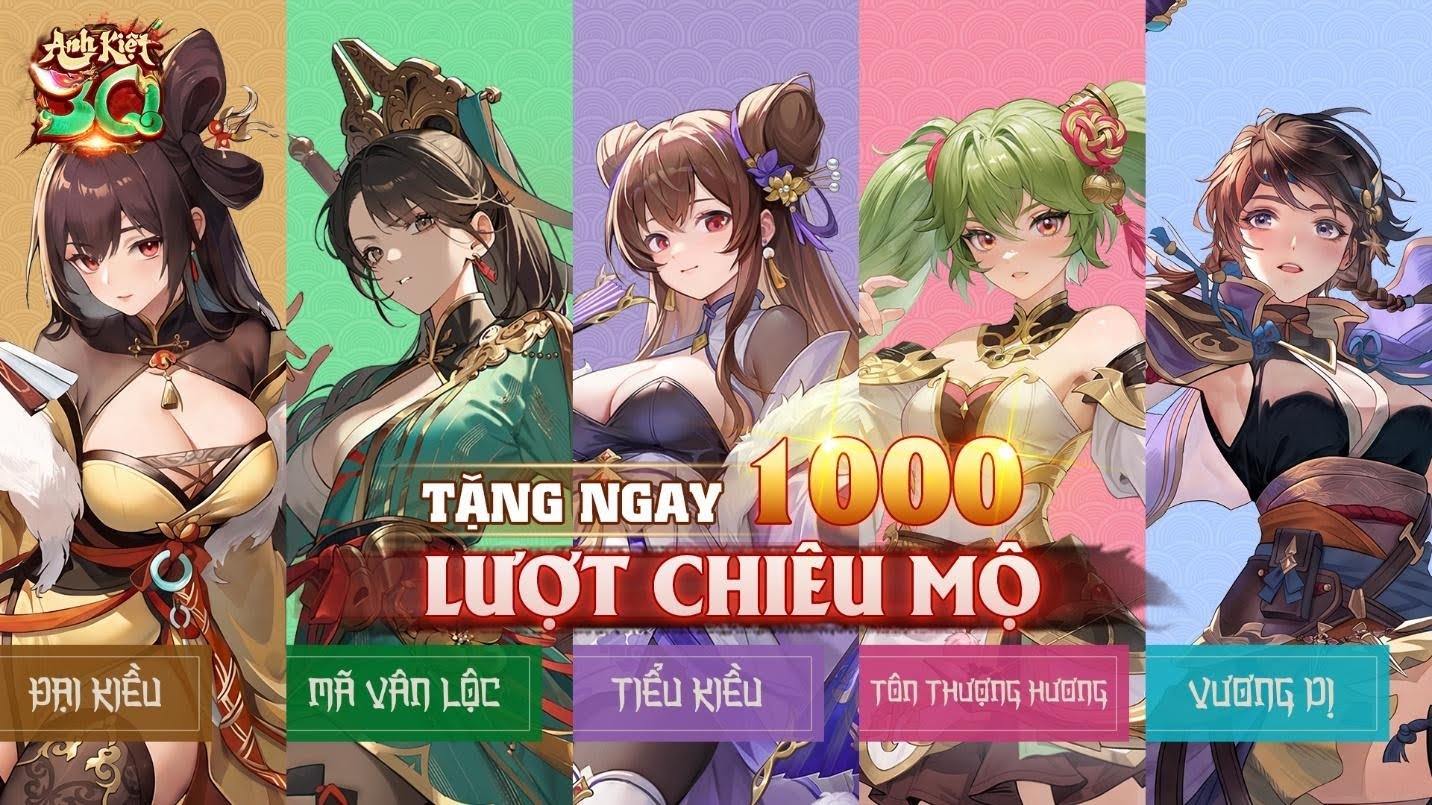 Game Tam Quốc 7 phe tậu 1000 lượt quay FREE, tân thủ được buff tận răng: Liệu có đáng thử?