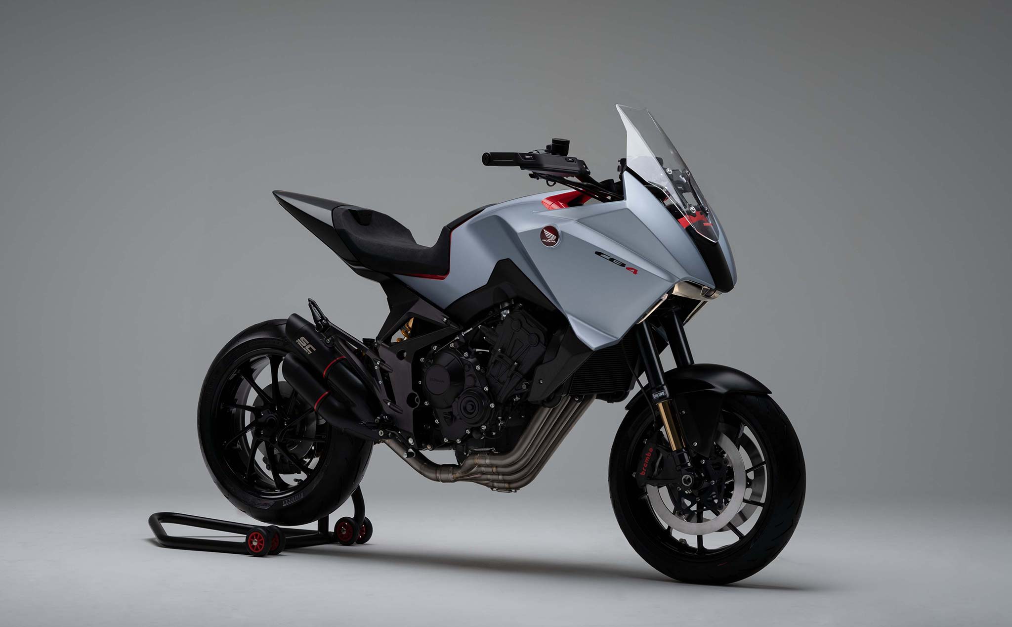EICMA19: Honda CB4X concept - động cơ 4 xy-lanh siêu ngầu, thiết kế lạ đời chưa từng thấy
