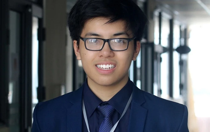 Nam sinh "đỉnh của chóp" rinh trọn học bổng 6,6 tỷ du học Mỹ ✨
