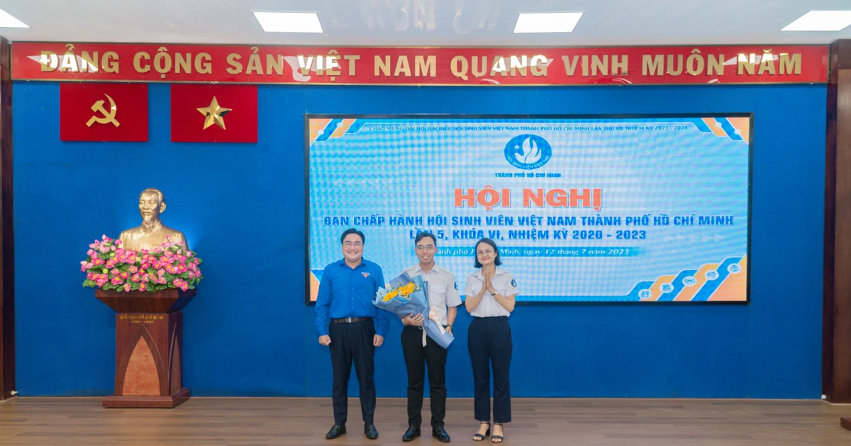 Hội Sinh viên TP.HCM chào đón Phó Chủ tịch thường trực mới xịn sò