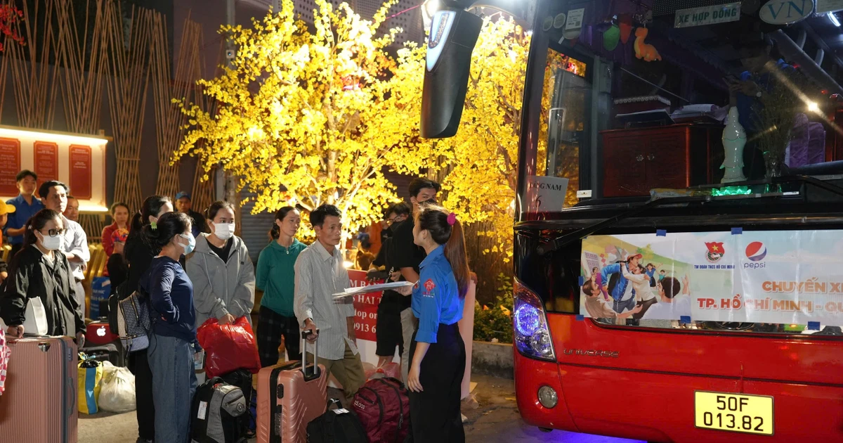 'Mang Tết về nhà' 2025: Tặng hàng nghìn vé miễn phí cho sinh viên, công nhân về quê ăn Tết