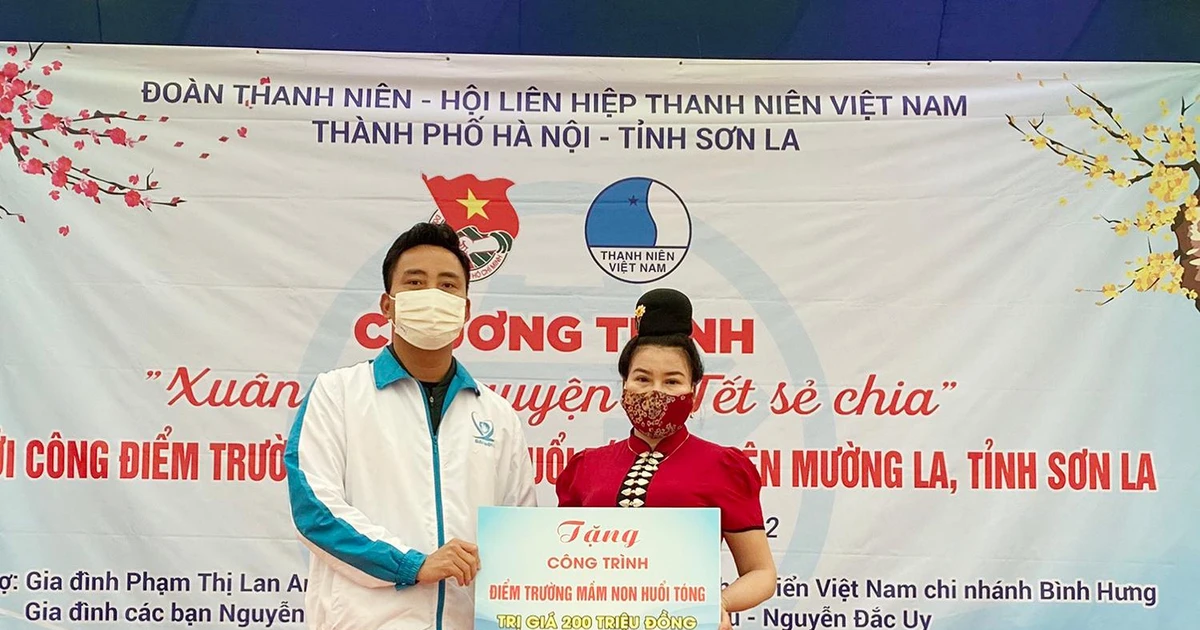 Xuân tình nguyện mang yêu thương đến Sơn La, cùng chia sẻ Tết ấm áp với các em nhỏ