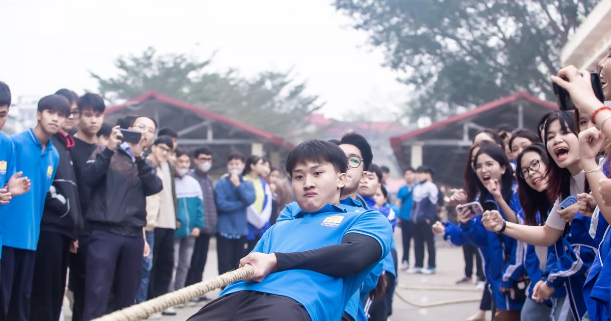 Hàng trăm sinh viên Bắc Ninh cháy hết mình trong ngày hội thể thao