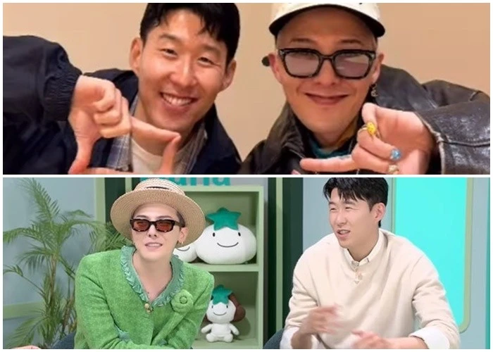 Tình bạn đẳng cấp thế giới của G-Dragon và Son Heung Min khiến dân tình phát sốt