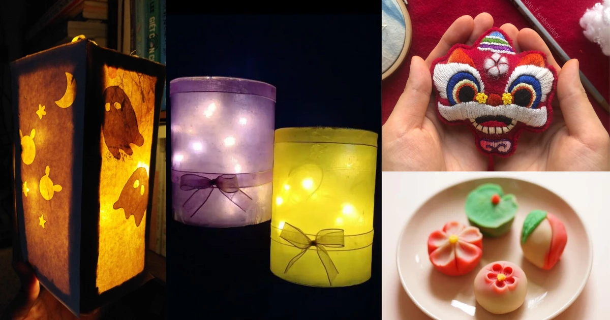 Trung Thu "tại gia" sáng tạo của giới trẻ: Từ rác thải đến những món quà handmade cực nghệ! ✨