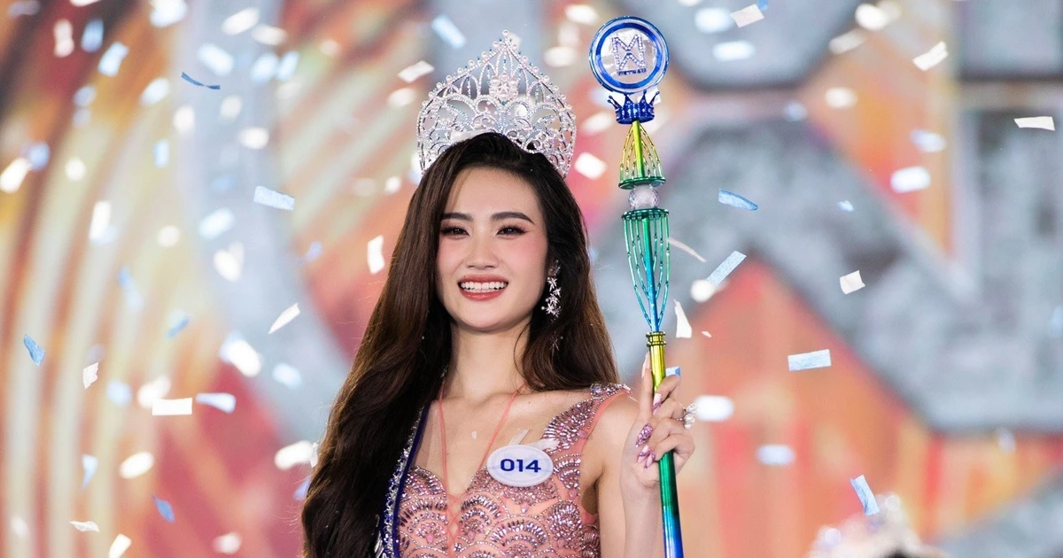 Nữ sinh Bình Định chiều cao 1m75 vừa đăng quang Miss World Việt Nam 2023 xinh đỉnh thế này đây