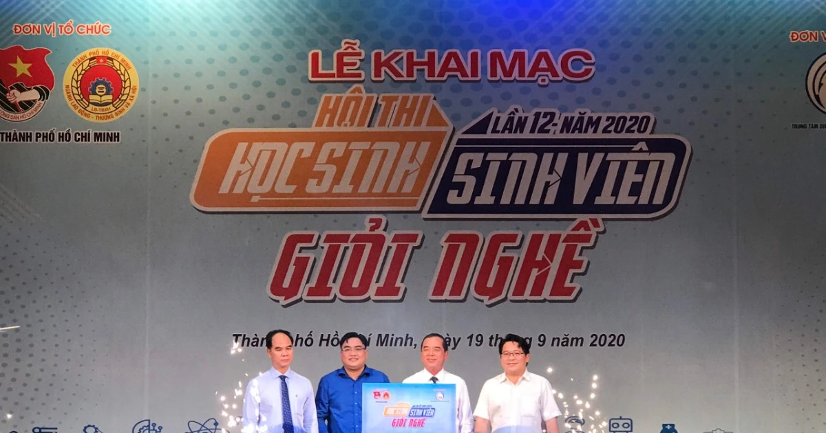 TP. HCM: Khai mạc Hội thi "Học sinh, sinh viên giỏi nghề năm 2020" - Sàn đấu skills xịn cho hội Gen Z đam mê nghề nghiệp