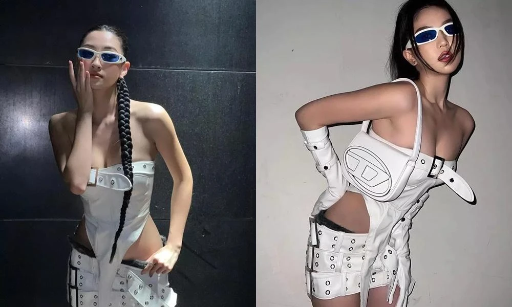 Lương Thùy Linh giờ chơi lớn quá, đụng hàng cả Ngọc Trinh với outfit siêu bạo