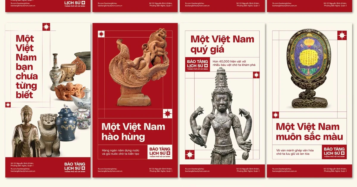 Chàng trai Gen Z 'phủ sóng' Bảo tàng Lịch sử Sài Gòn bằng bộ nhận diện cực xịn
