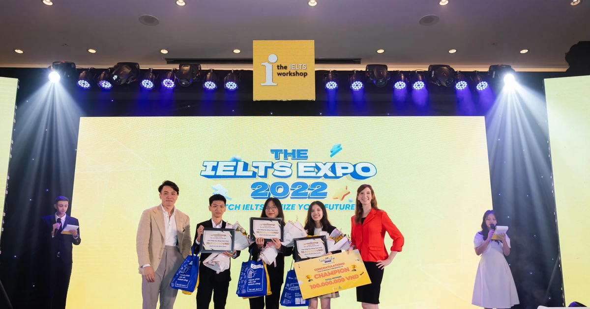 Chung kết cuộc thi Speak Yourself - Ngày hội Tiếng Anh The IELTS EXPO 2022: Giới trẻ Hà Nội bùng nổ với màn tranh tài speaking cực gắt!