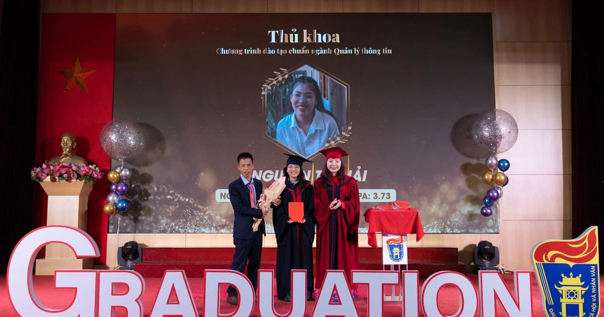 Nữ sinh đa năng tốt nghiệp thủ khoa chuyên ngành Quản lý thông tin - GPA 3.73/4.0 gây sốt