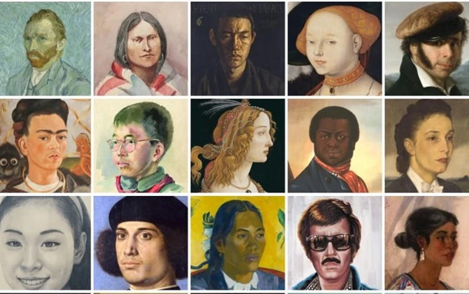 Bạn là "song sinh thất lạc" của danh tác nào? Google Art Selfie đã có câu trả lời! ✨