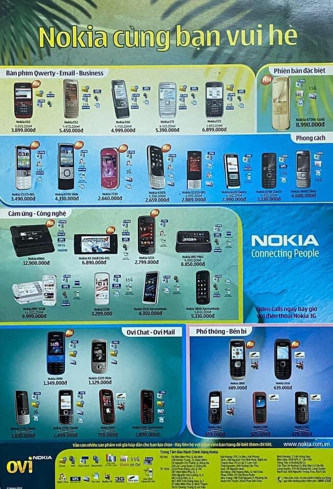 Nhìn lại ảnh quảng cáo các mẫu Nokia huyền thoại: Thời hoàng kim của "ông vua di động" ✨
