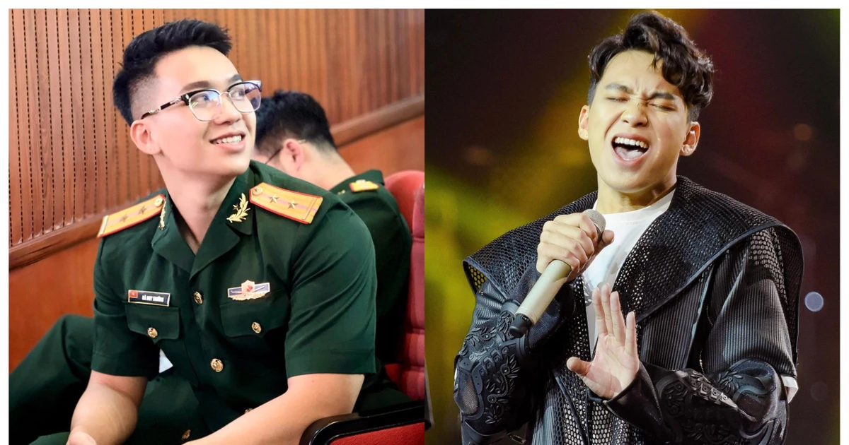 Trung úy điển trai từng là thủ khoa: Đam mê ca hát, không quên hoàn thành nhiệm vụ