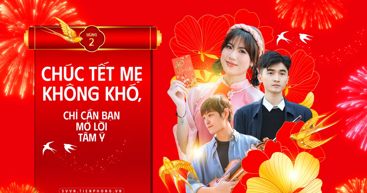 Chúc Tết Mẹ không khó như bạn nghĩ đâu, chỉ cần mở lòng tâm sự thôi