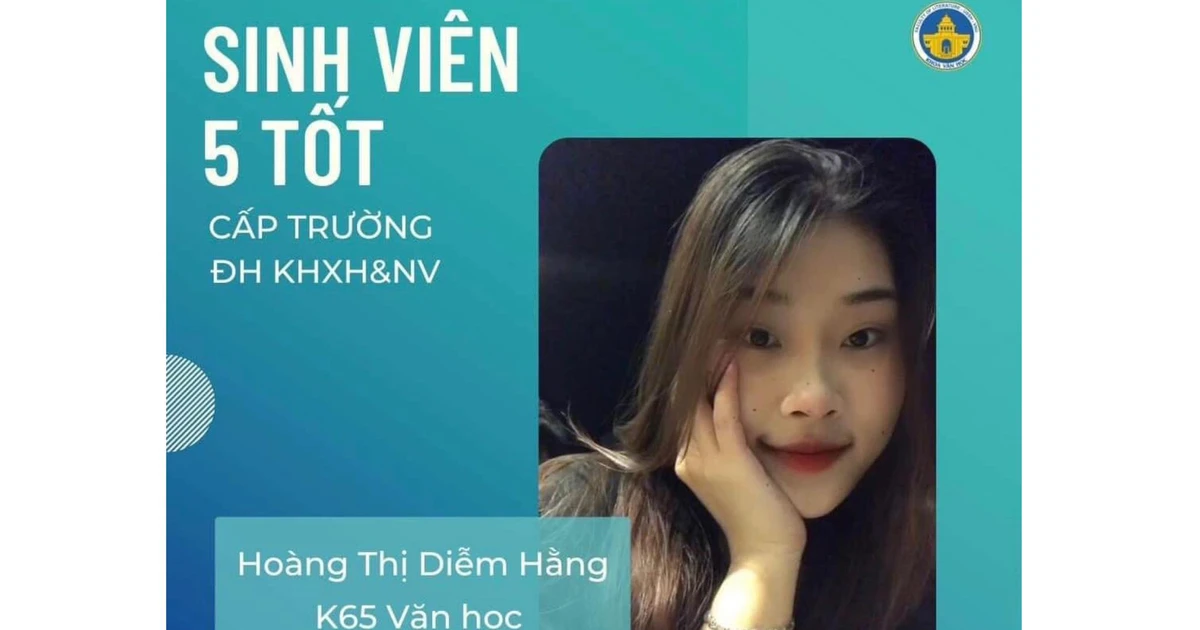 Nữ sinh Nhân Văn chuẩn "Sinh viên 5 tốt" – Hành trình cân bằng học, làm và cống hiến đầy cảm hứng