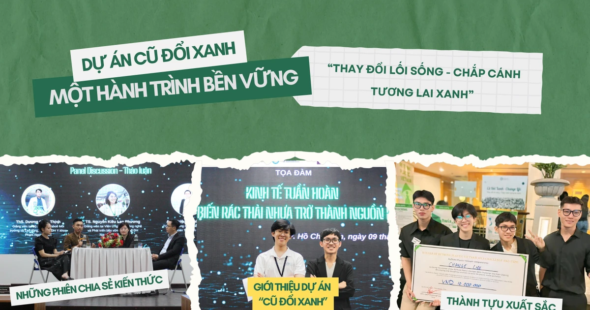 Cũ Đổi Xanh - Khi gen Z khởi động hành trình sống xanh cực chất