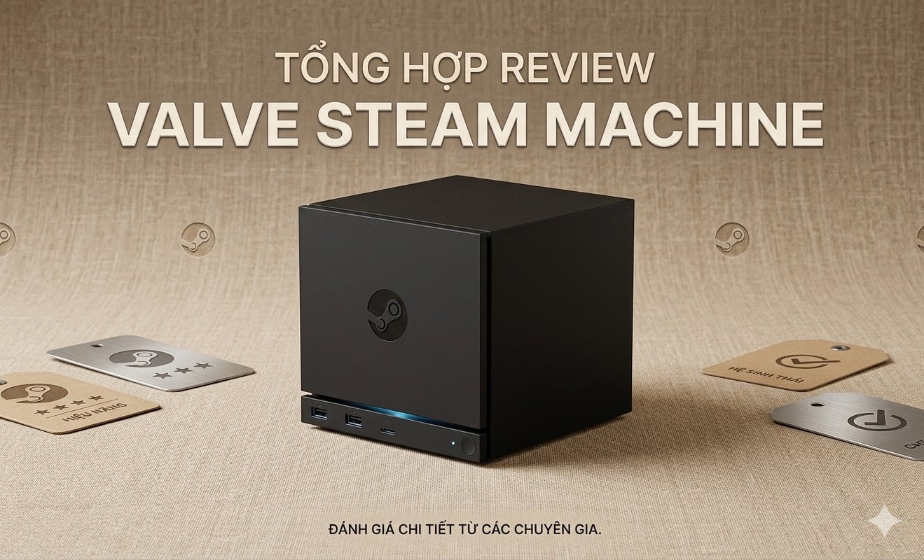 Steam Machine của Valve: Máy gaming trong mơ hay là "bẫy tiền" thời AI?