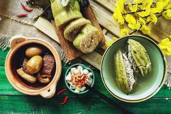 Món ăn truyền thống năm nay Tết bánh chưng không thể thiếu nha anh em!