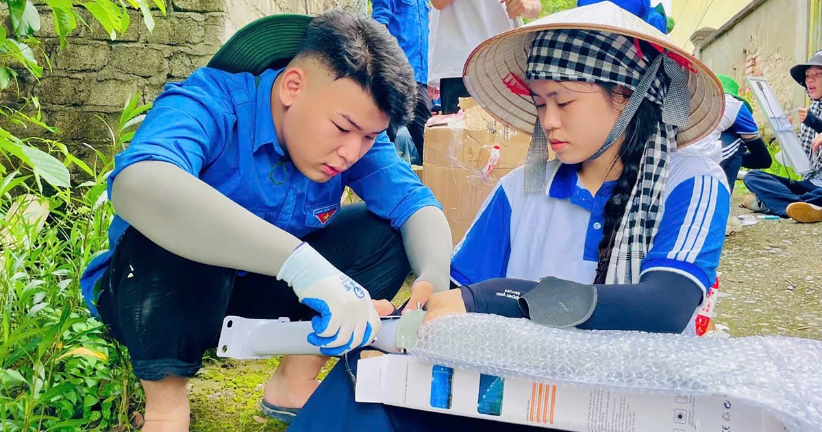 Tạm dừng hoạt động 'Mùa Hè Xanh' ở Hà Nội vì bão số 3 đang ập tới