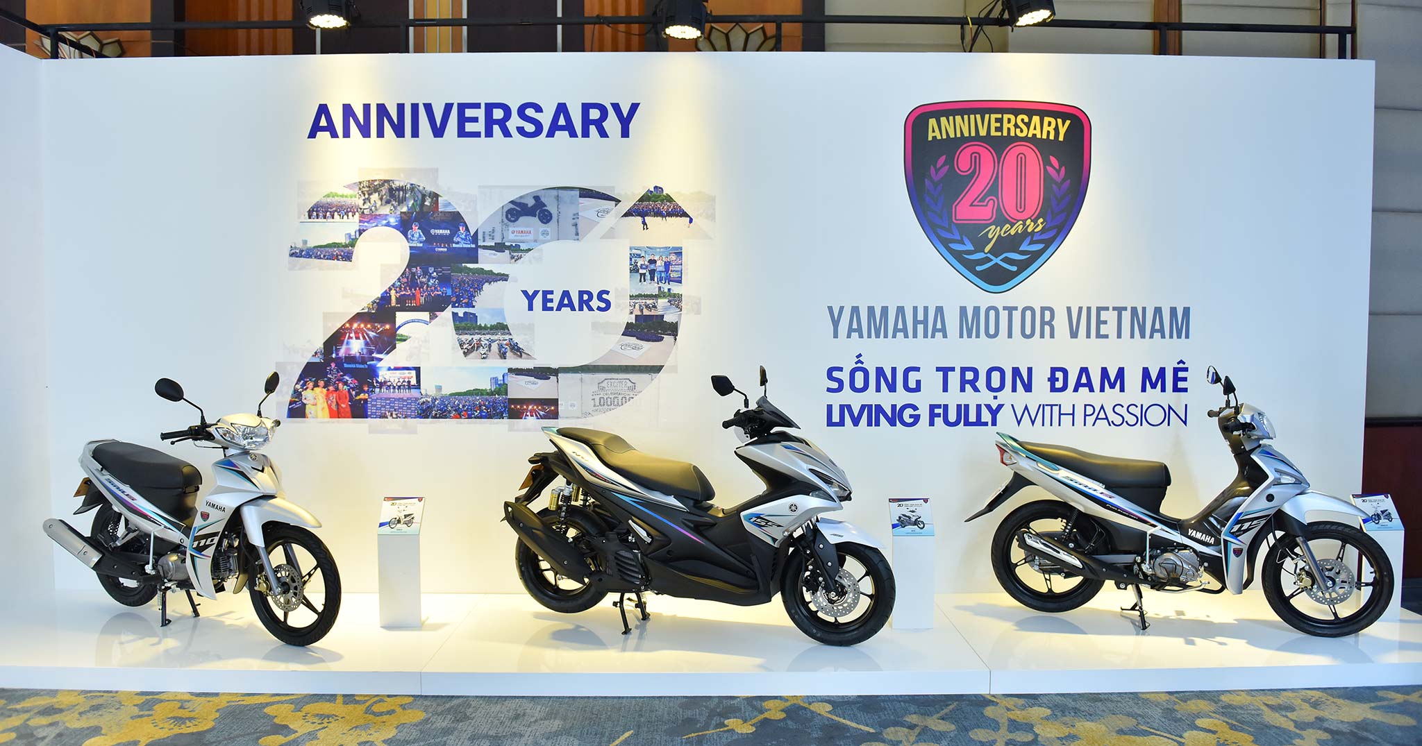Yamaha Motor Việt Nam tròn 20 năm tuổi rồi nè, cùng điểm lại những huyền thoại 2 bánh đình đám
